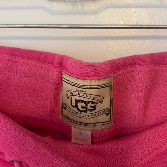 UGG pink Barbie sweatpants joggers S - Picture 3 of 4